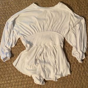 Free People Corset Blouse